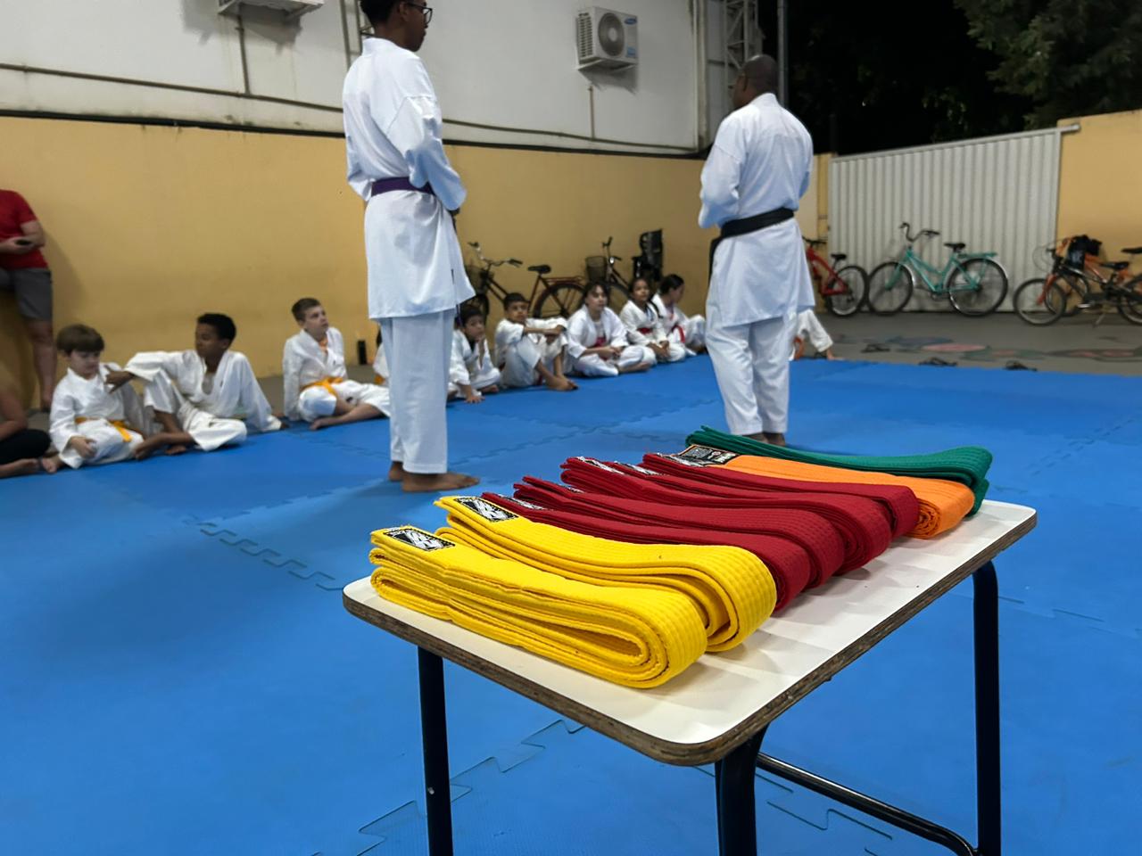 Notícia da Graduação de Caratê em Marilândia, Espírito Santo