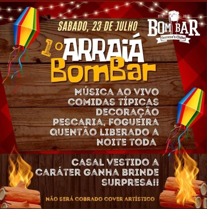 1º ARRAIA DO BOMBAR