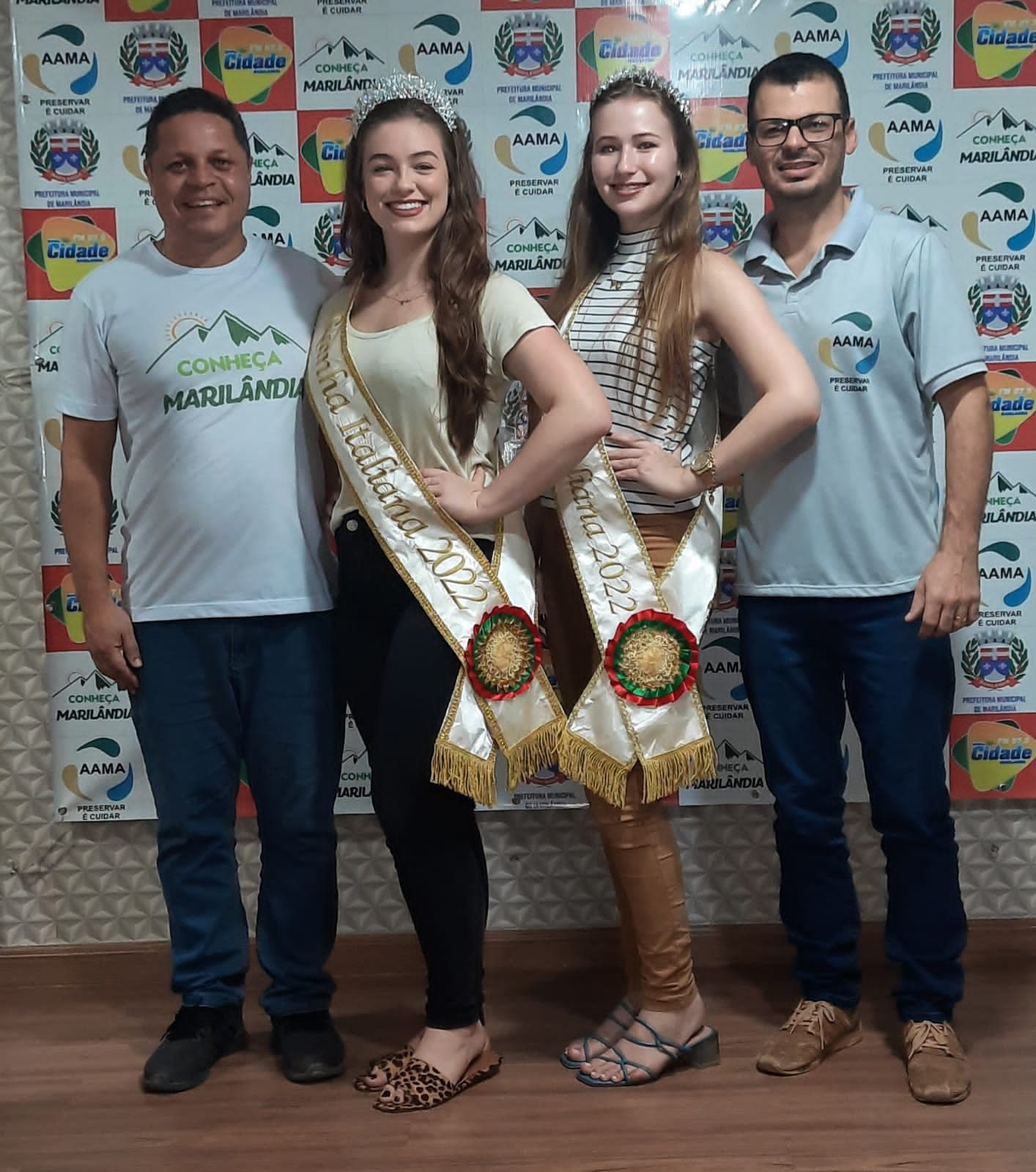 AGENDA SEMANAL COM A RAINHA E PRINCESA DA FESTA DO IMIGRANTE ITALIANO 2022.