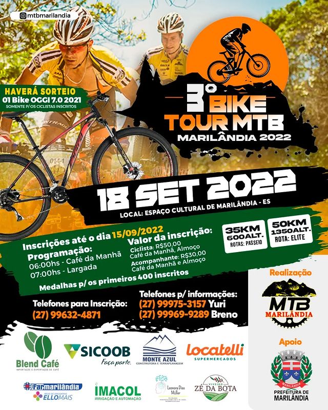 3° BIKE TOUR MTBMARILANDIA